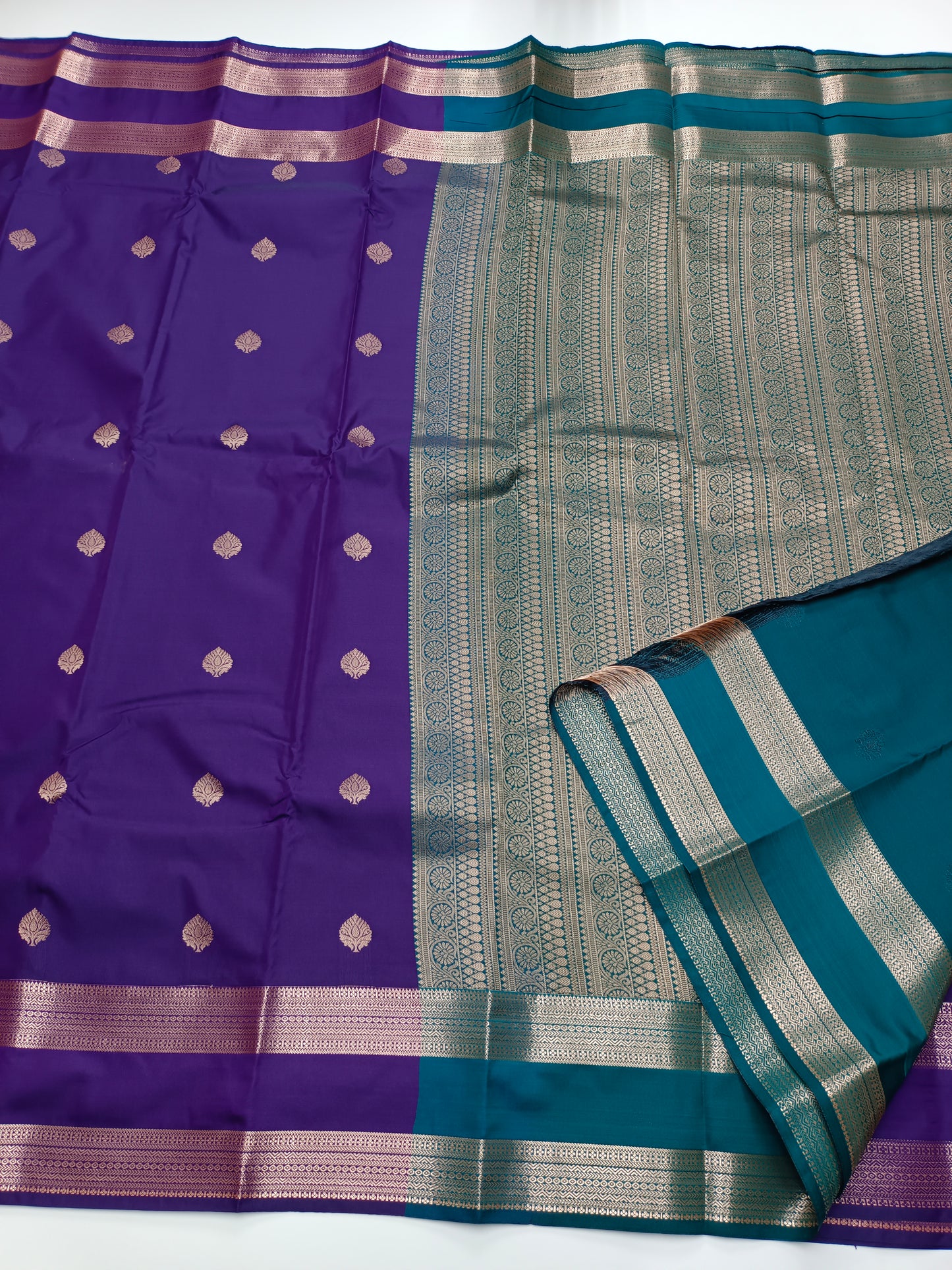 KANCHIPURAM SEMI SILK SAREE