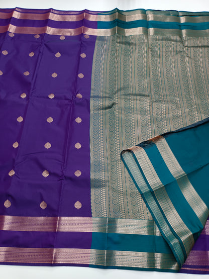 KANCHIPURAM SEMI SILK SAREE