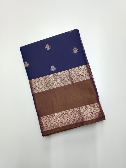 KANCHIPURAM SEMI SILK SAREE