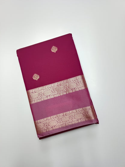 KANCHIPURAM SEMI SILK SAREE