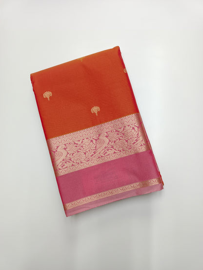 KANCHIPURAM SEMI SILK SAREE