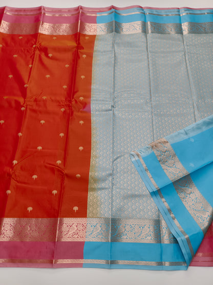 KANCHIPURAM SEMI SILK SAREE