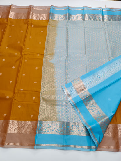 KANCHIPURAM SEMI SILK SAREE