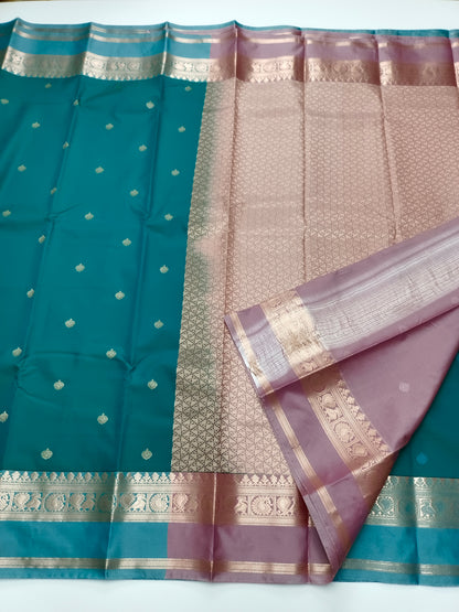 KANCHIPURAM SEMI SILK SAREE