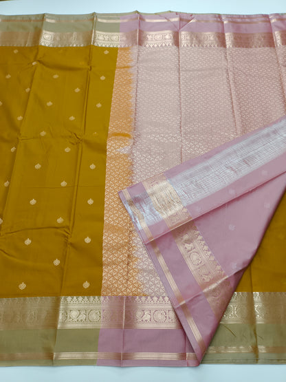 KANCHIPURAM SEMI SILK SAREE