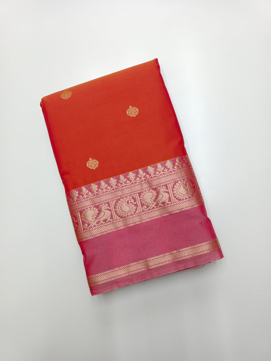 KANCHIPURAM SEMI SILK SAREE
