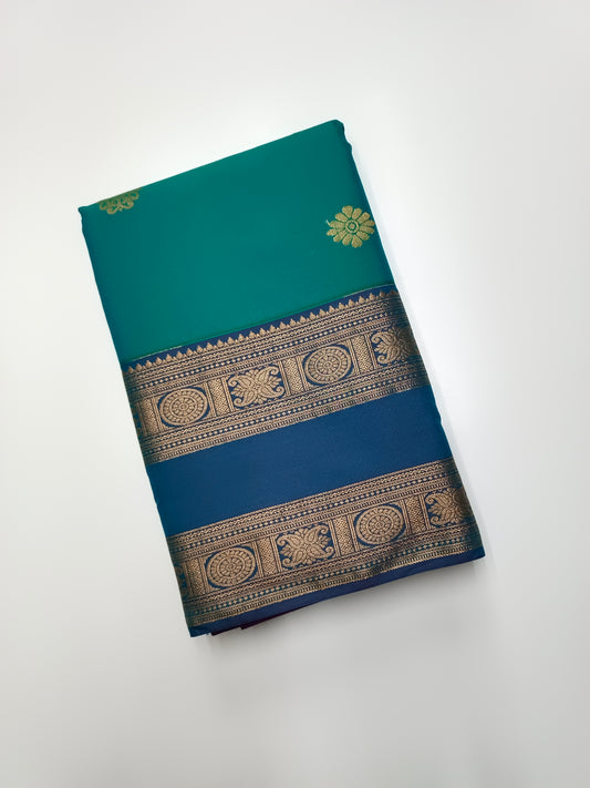 KANCHIPURAM SEMI SILK SAREE