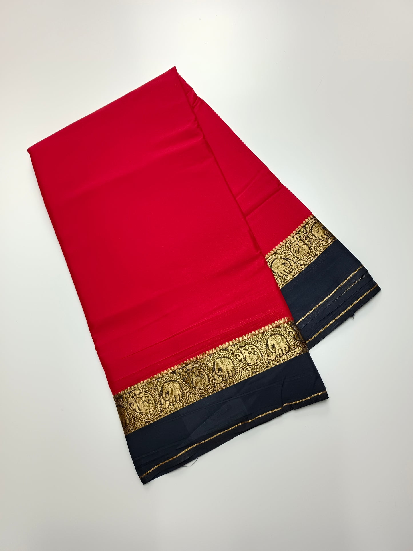 RASHMIKA MANDANNA INSPIRED SEMI CREPE SILK SAREE