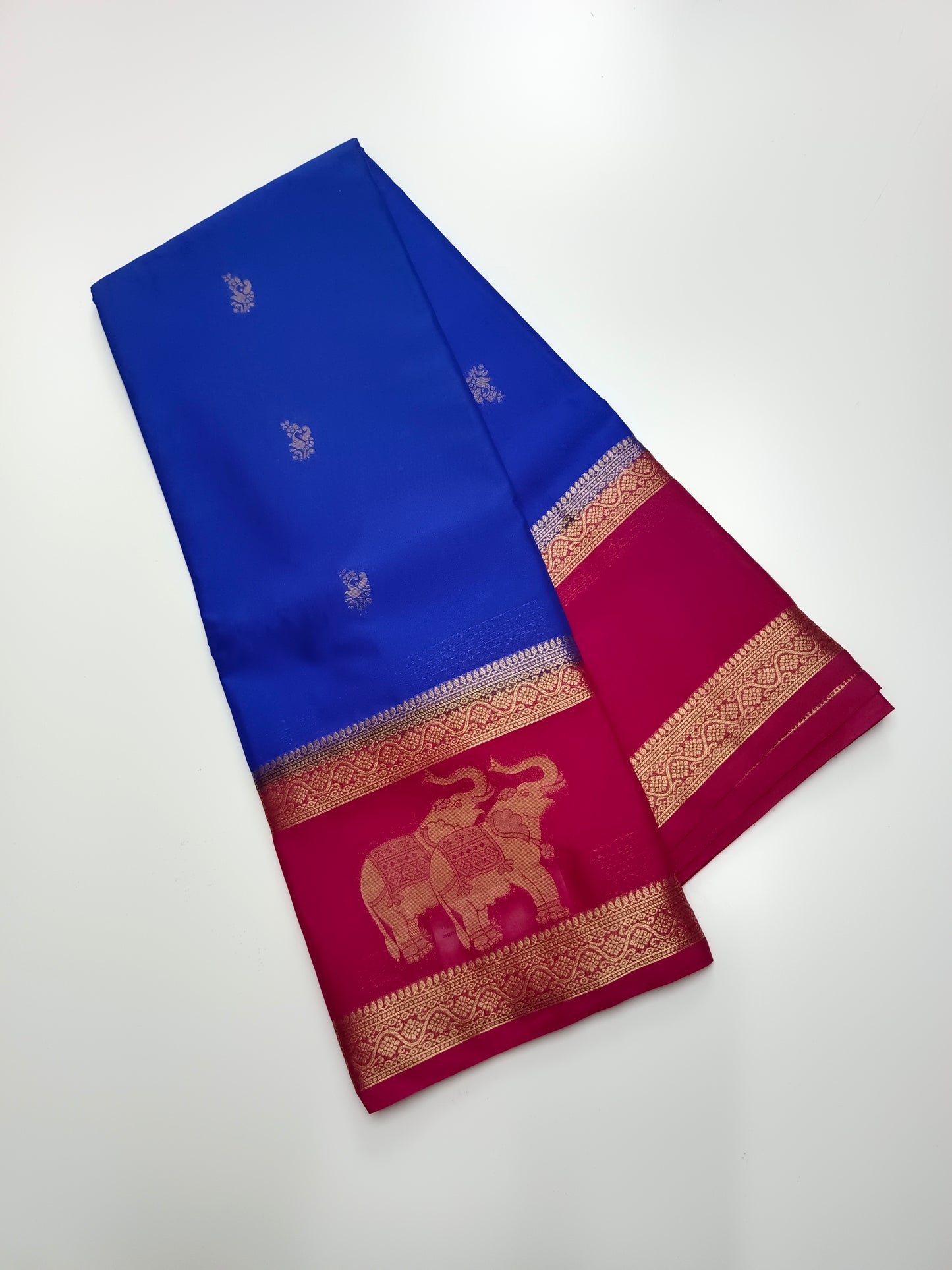 FANCY SEMI CREPE SILK SAREE