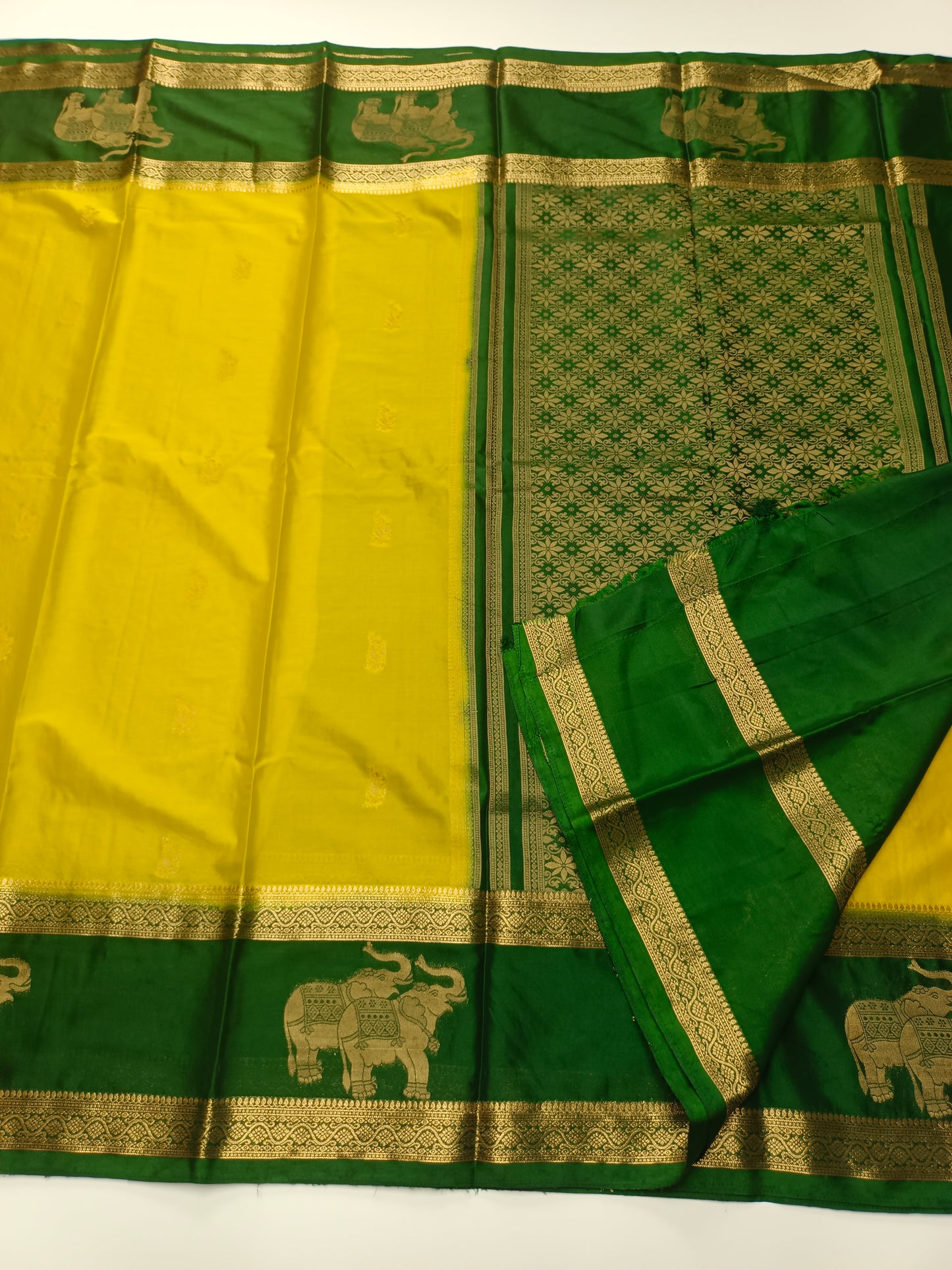 FANCY SEMI CREPE SILK SAREE