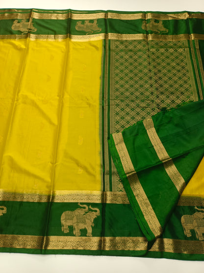 FANCY SEMI CREPE SILK SAREE