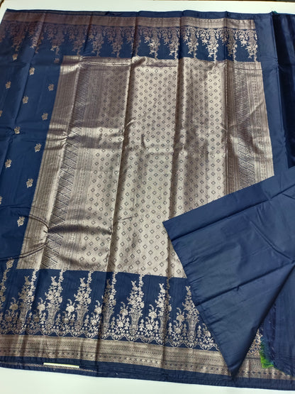 KANCHIPURAM SEMI SILK SAREE