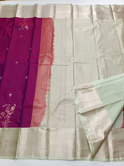 KANCHIPURAM SEMI SILK SAREE