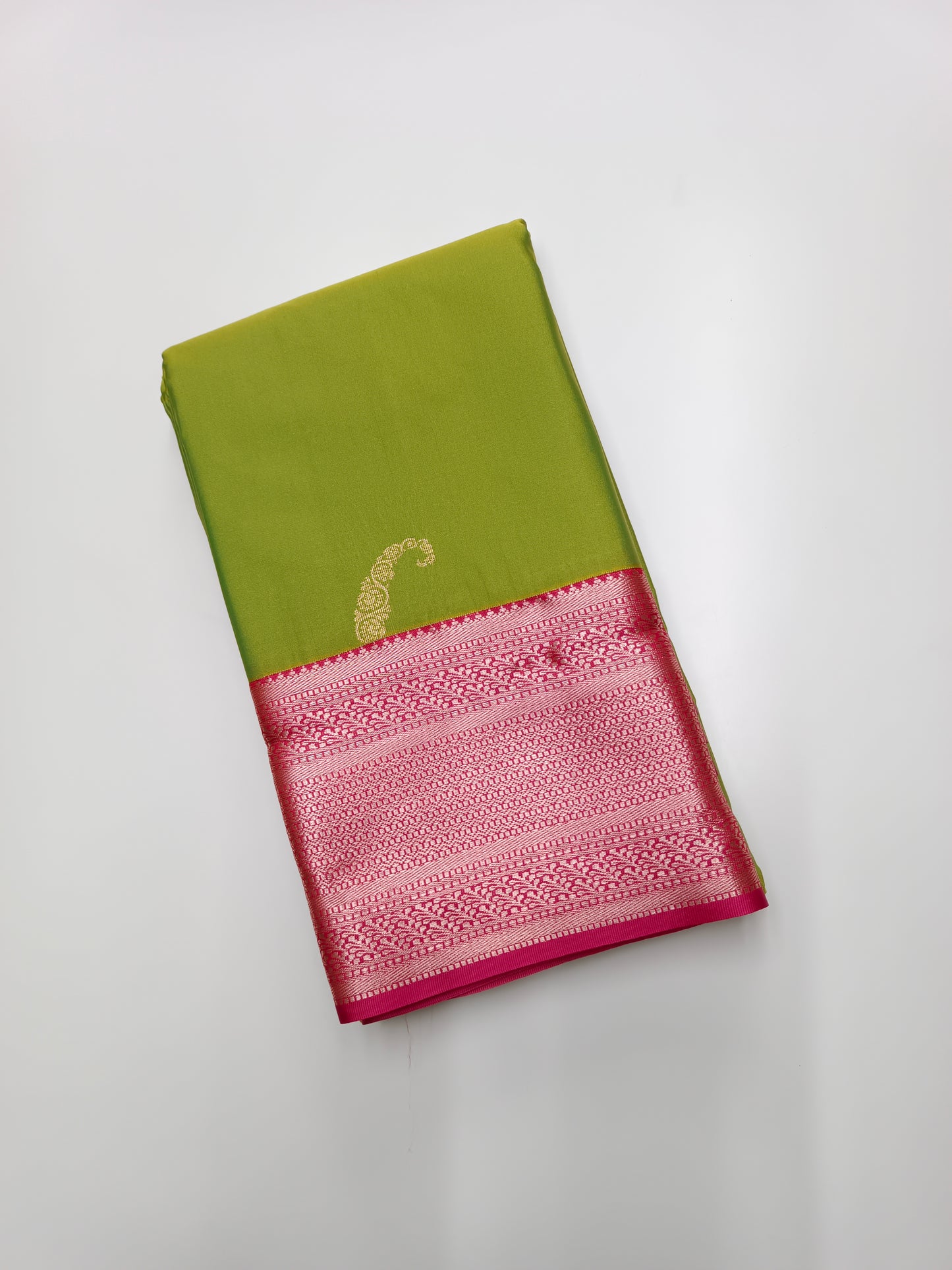 KANCHIPURAM SEMI SILK SAREE
