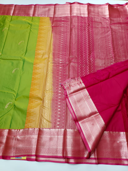 KANCHIPURAM SEMI SILK SAREE