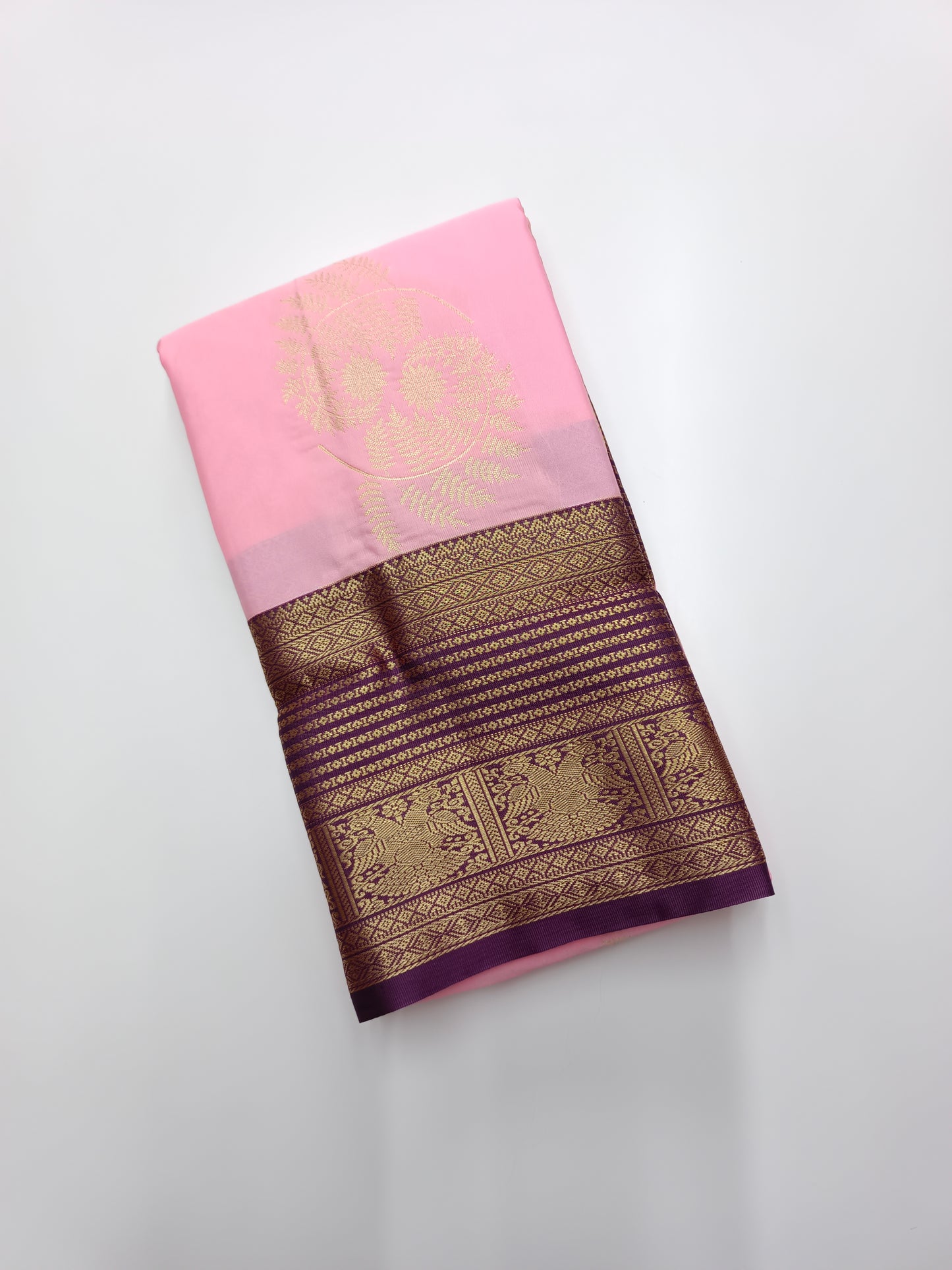 KANCHIPURAM SEMI SILK SAREE