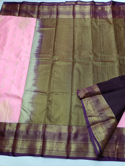 KANCHIPURAM SEMI SILK SAREE