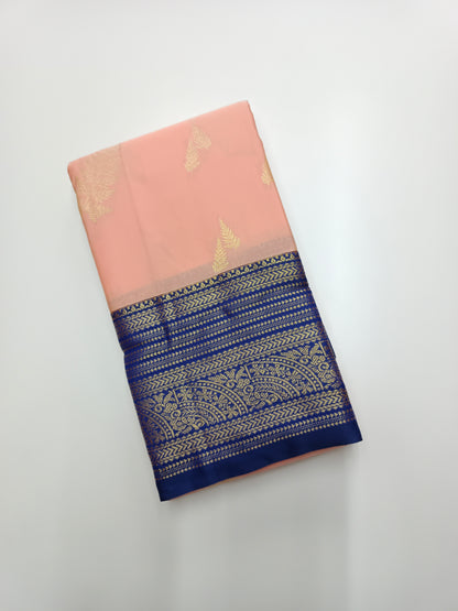 KANCHIPURAM SEMI SILK SAREE