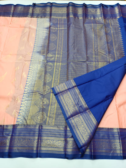 KANCHIPURAM SEMI SILK SAREE