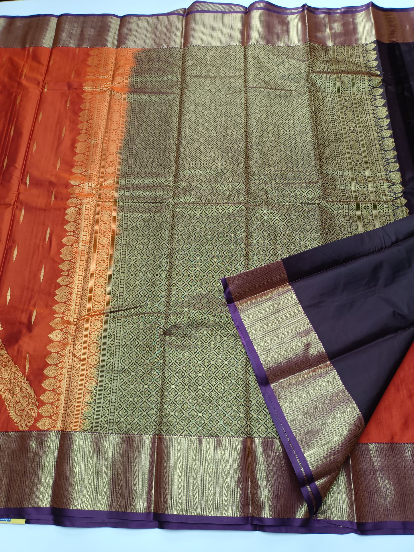KANCHIPURAM SEMI SILK SAREE