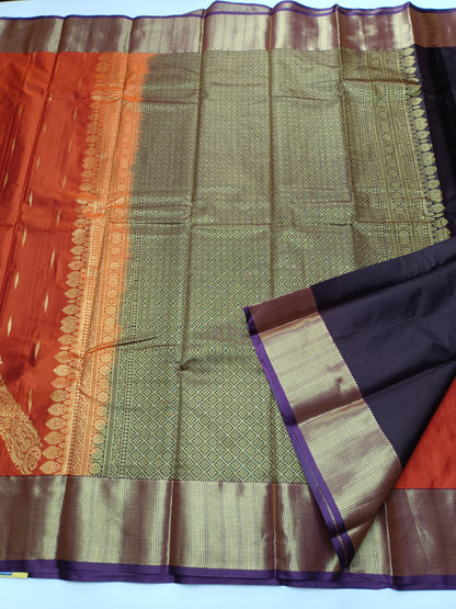 KANCHIPURAM SEMI SILK SAREE