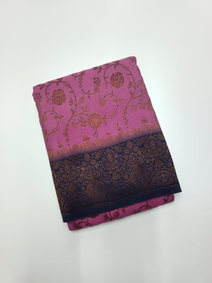 FANCY CHINON CREPE SILK SAREE