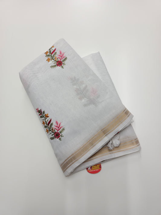 FANCY LENIN COTTON SAREE