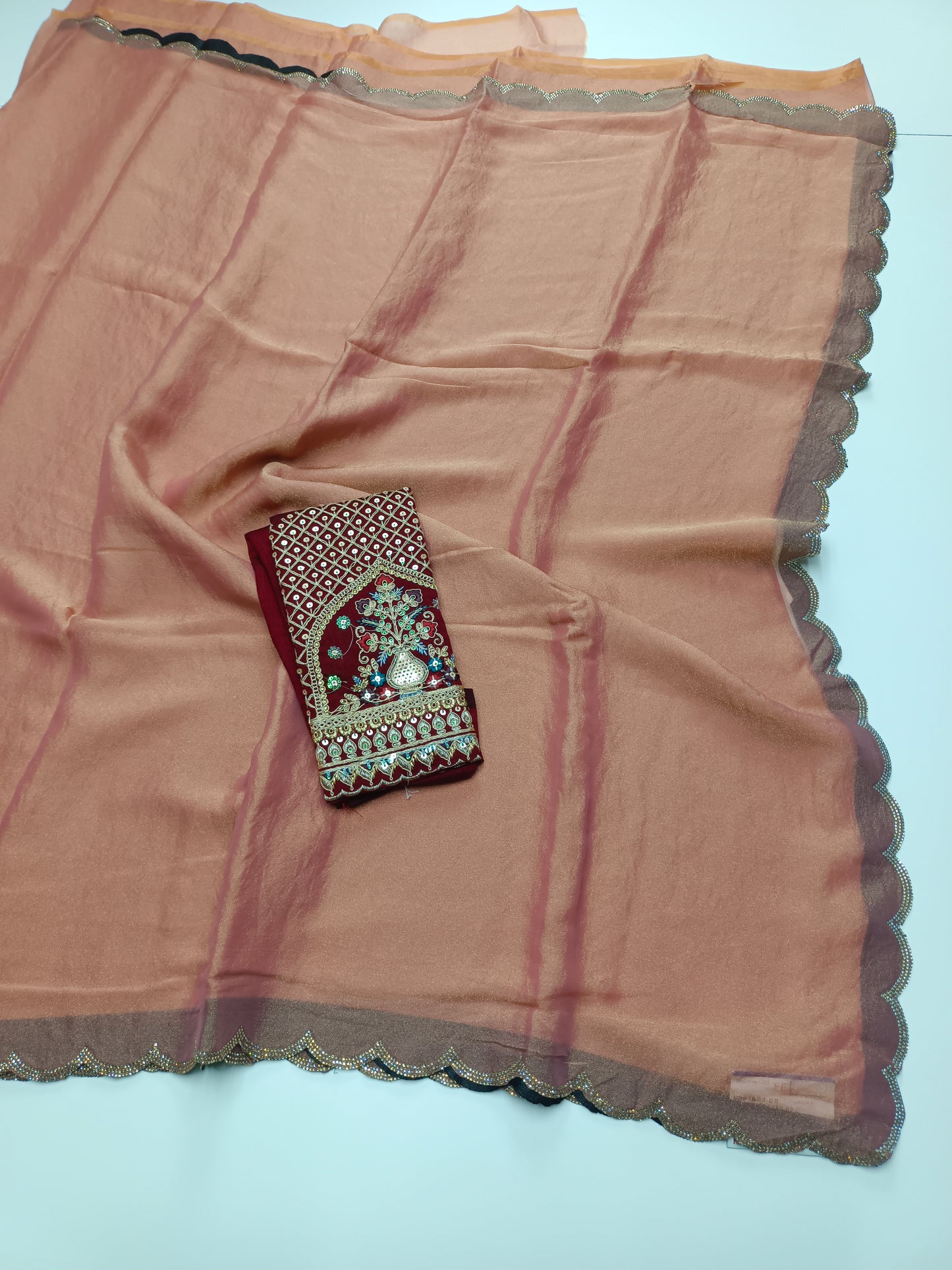 FANCY WORK SAREE