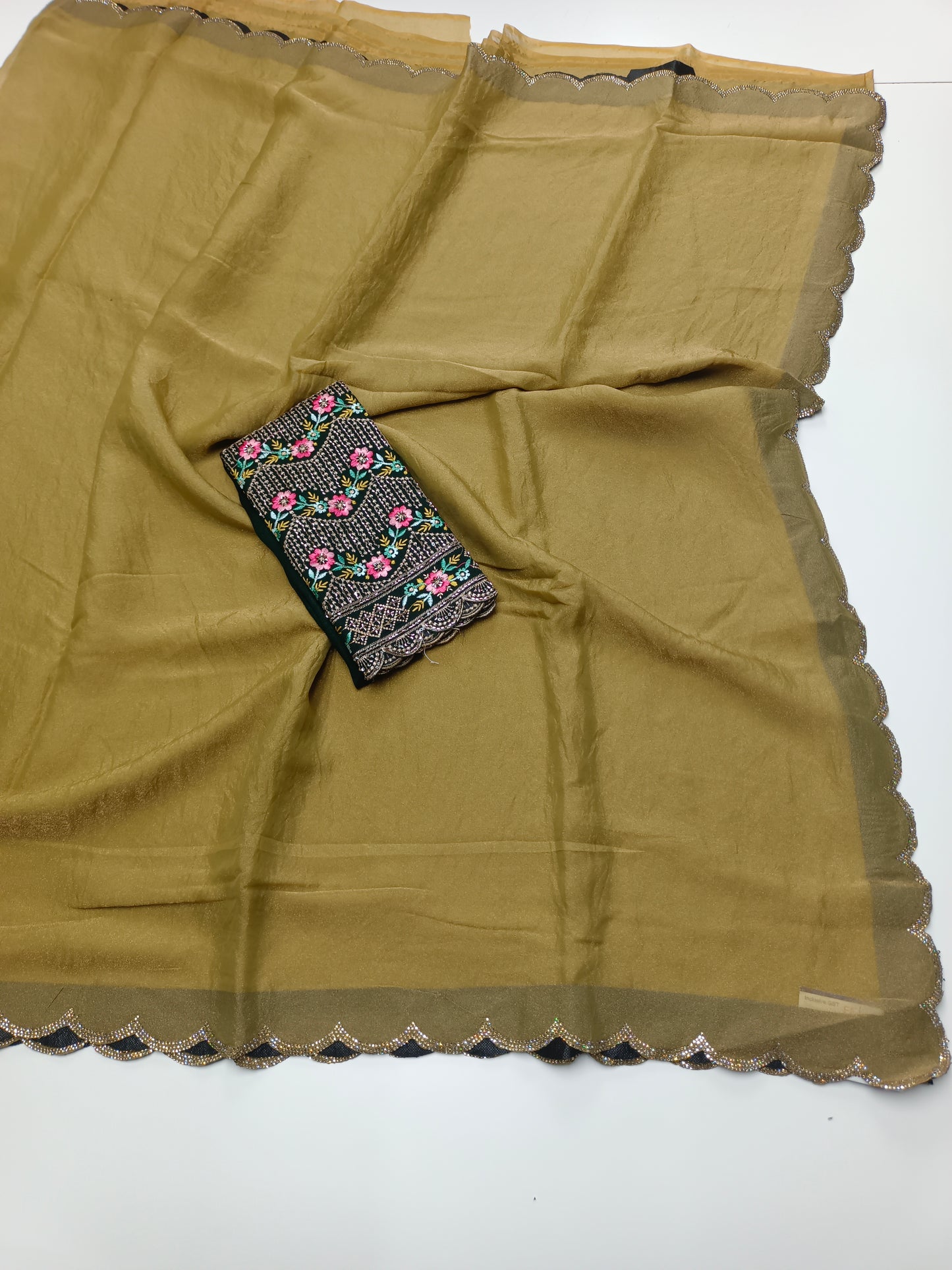 FANCY WORK SAREE