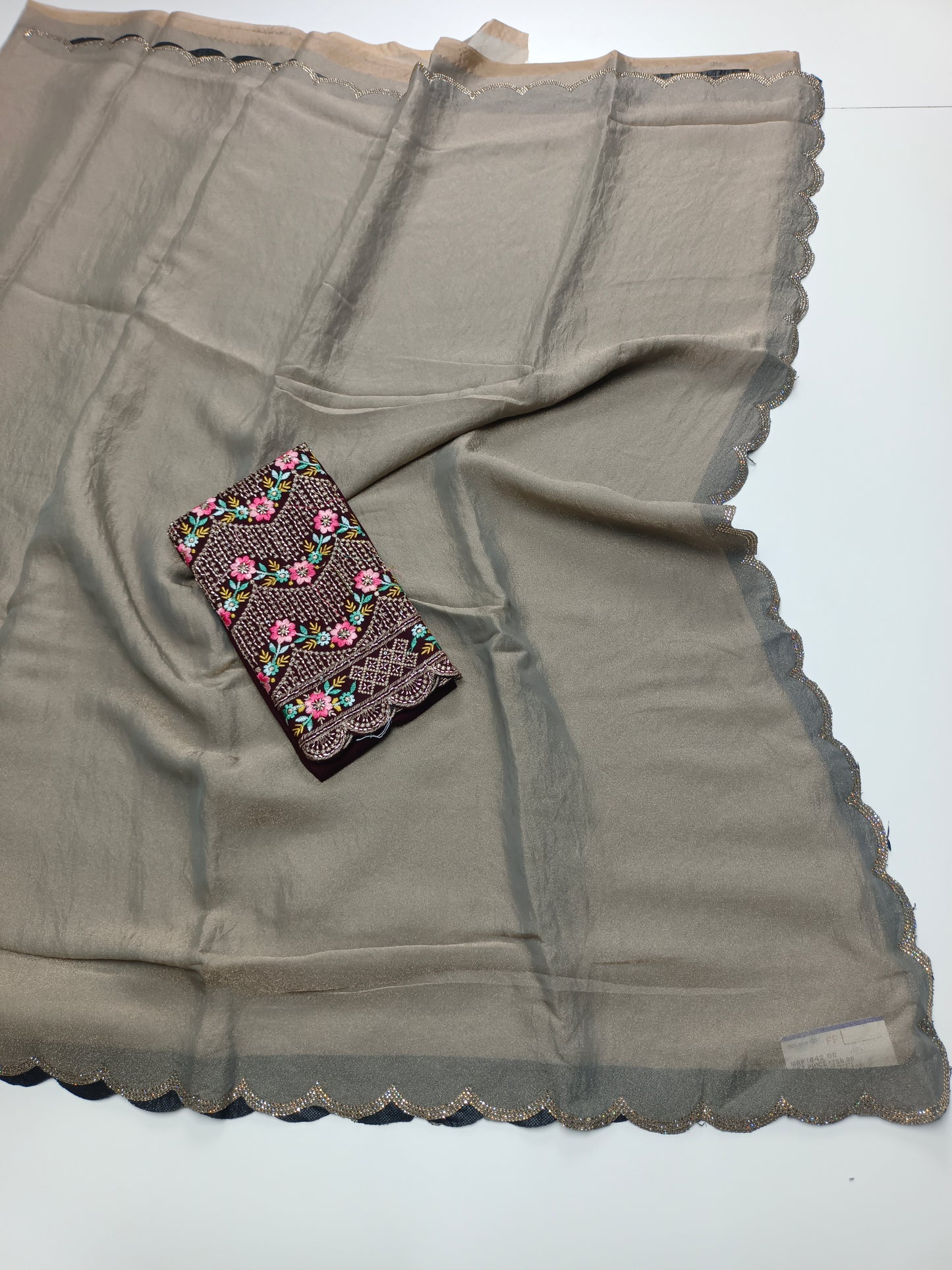 FANCY WORK SAREE