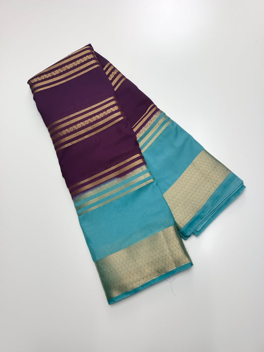 SEMI CREPE SILK SAREE