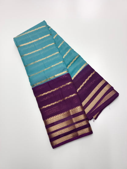 SEMI CREPE SILK SAREE