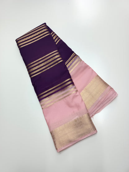 SEMI CREPE SILK SAREE