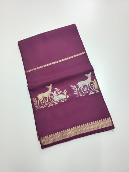 SEMI CREPE SILK SAREE