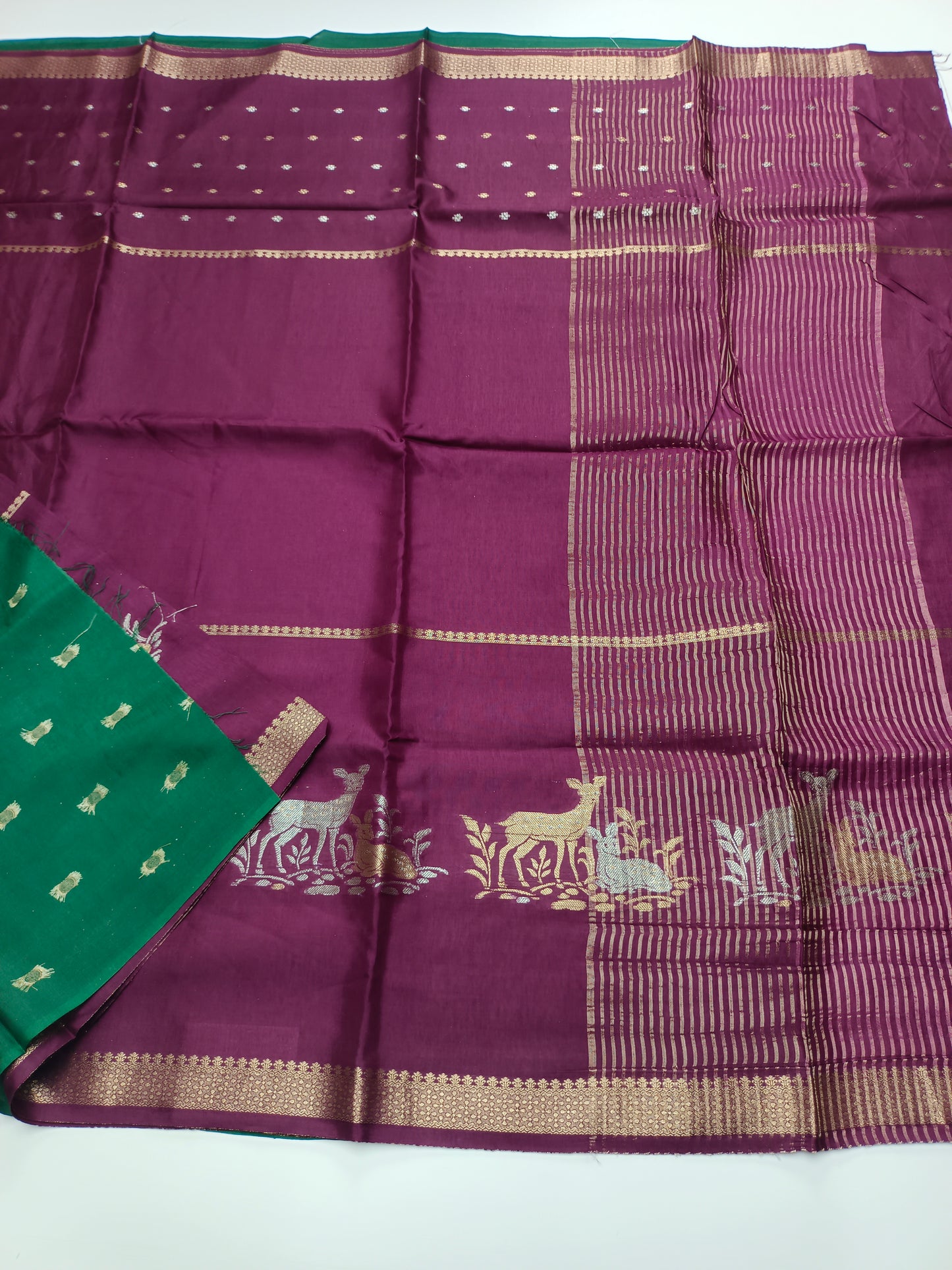 SEMI CREPE SILK SAREE