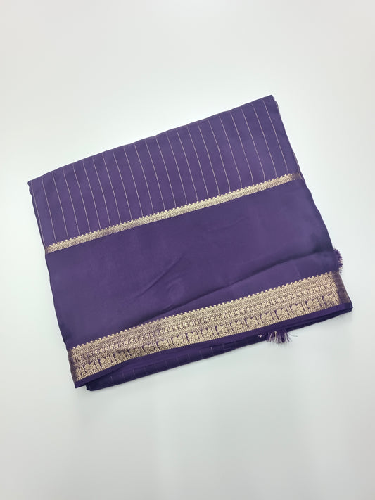 SEMI CREPE SILK SAREE