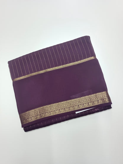 SEMI CREPE SILK SAREE