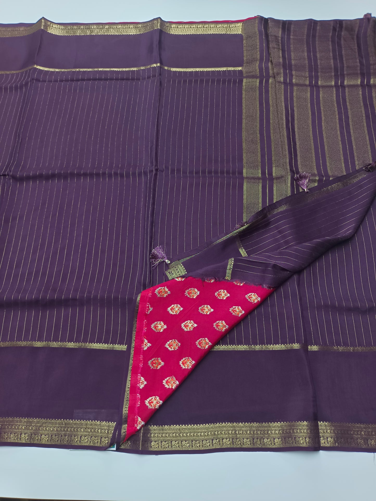SEMI CREPE SILK SAREE