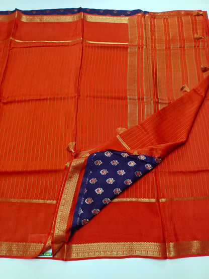 SEMI CREPE SILK SAREE