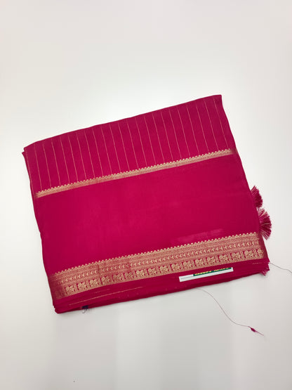 SEMI CREPE SILK SAREE