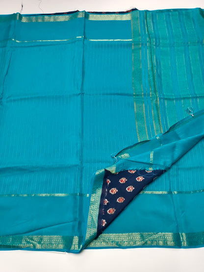 SEMI CREPE SILK SAREE