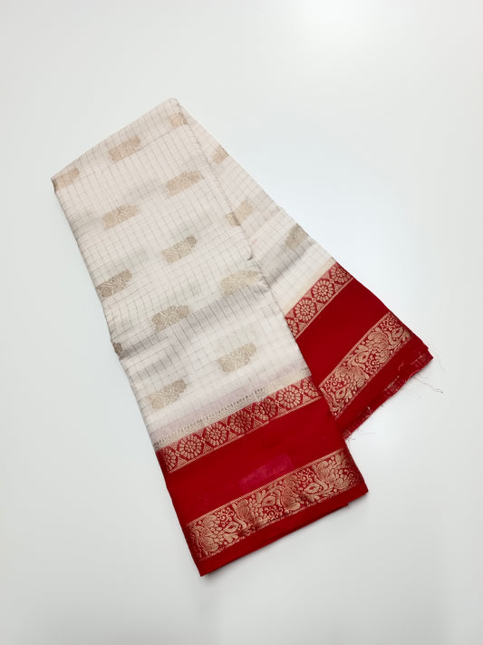 FANCY CHINON CREPE SAREE