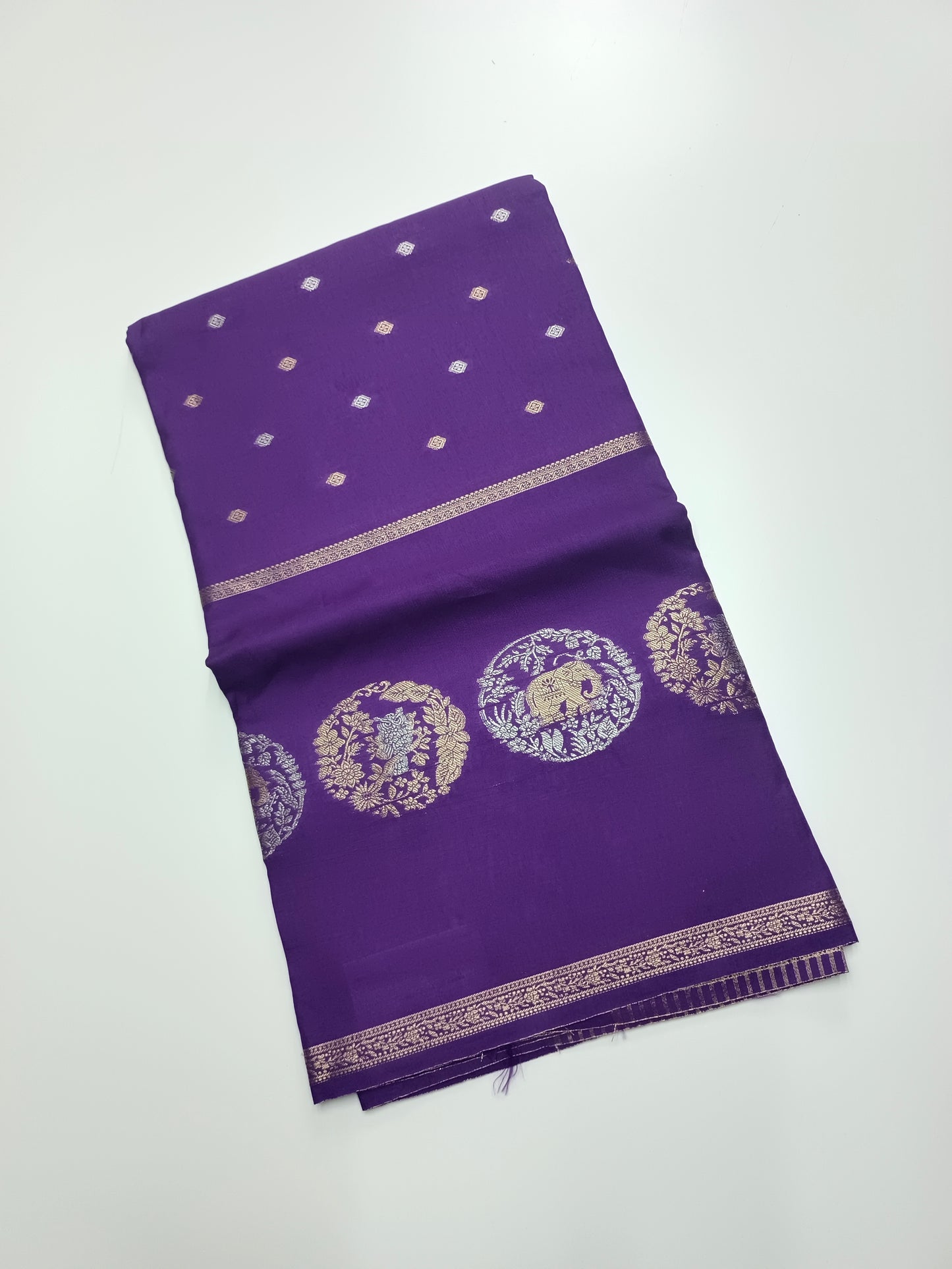 SEMI CREPE SILK SAREE
