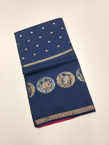 SEMI CREPE SILK SAREE