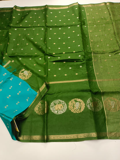 SEMI CREPE SILK SAREE