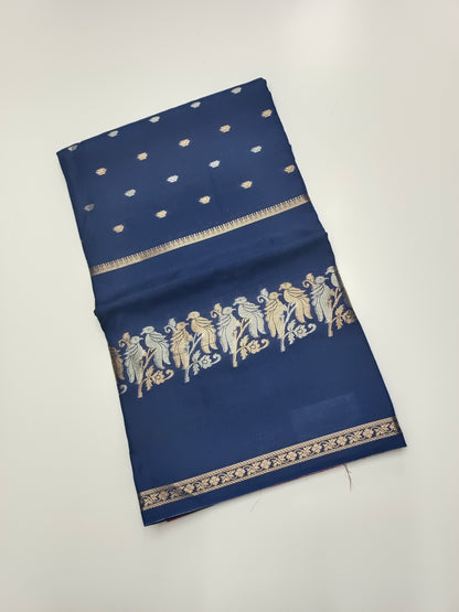 SEMI CREPE SILK SAREE