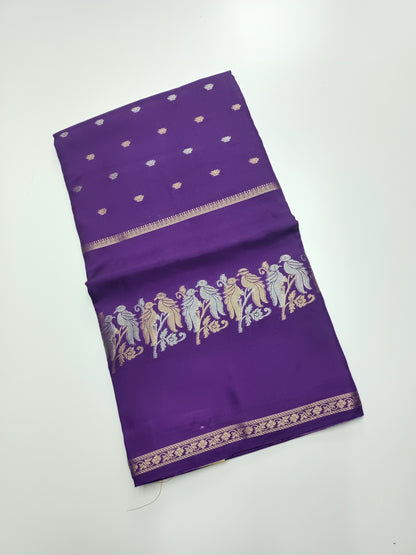 SEMI CREPE SILK SAREE