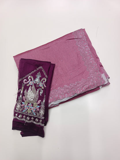 FANCY WORK SAREE