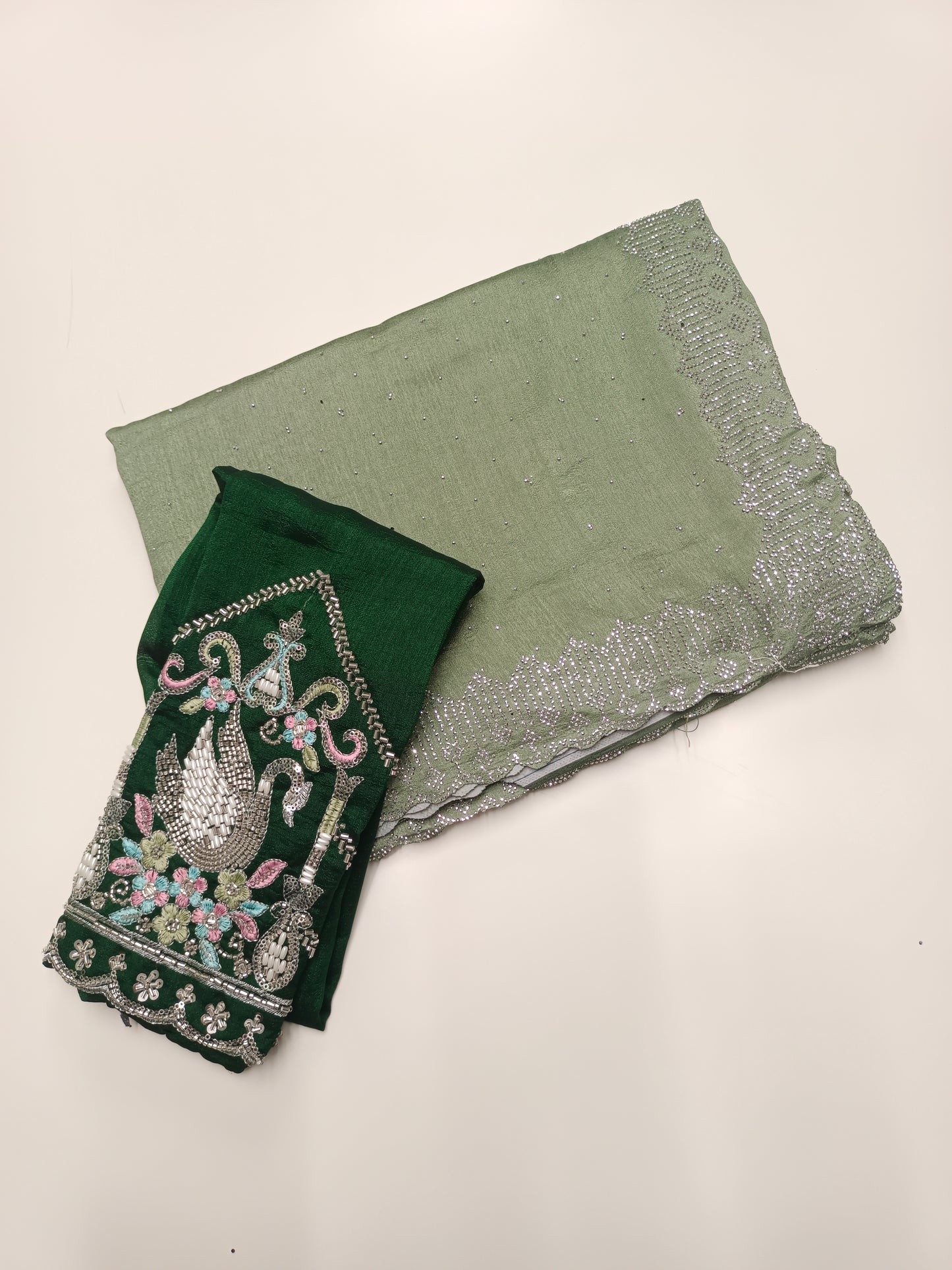 FANCY WORK SAREE