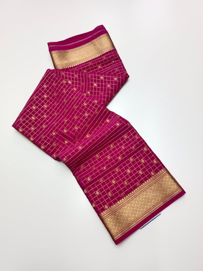 PURE CREPE SILK SAREE